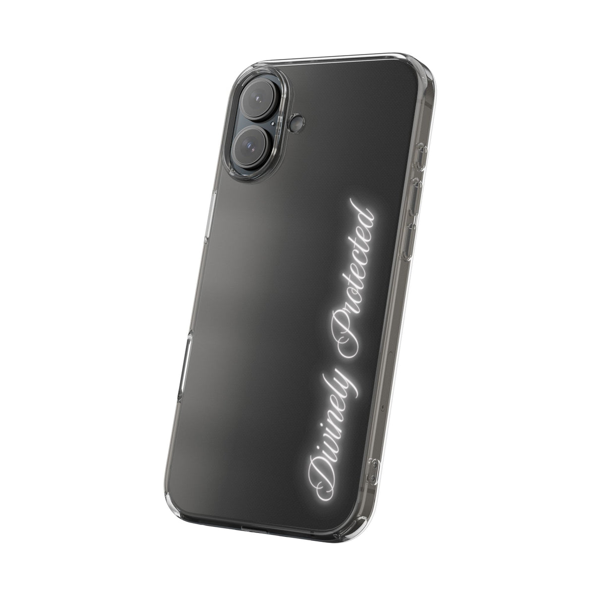 Divinely Protected Clear Phone Case