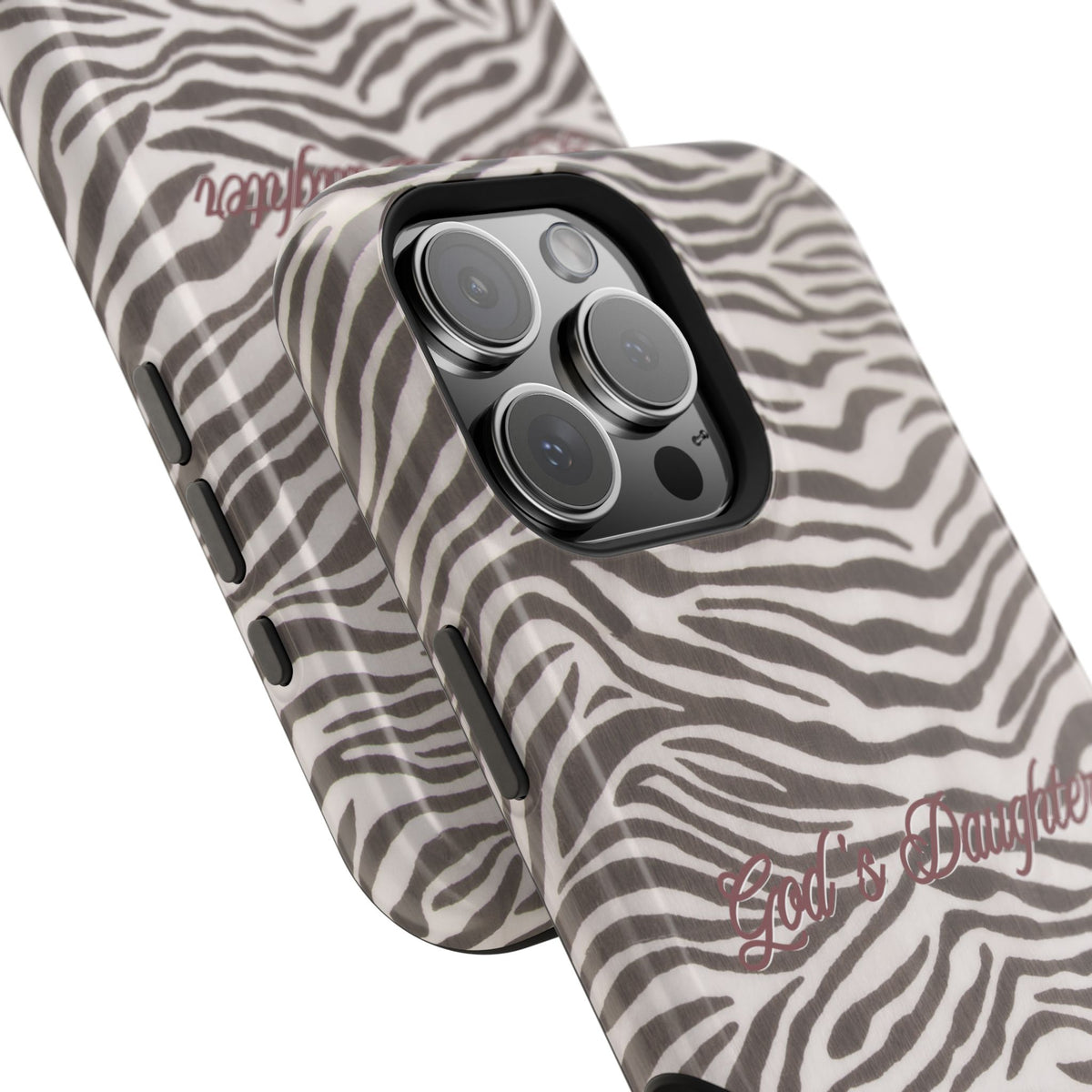 God's Daughter Zebra Stripe MagSafe Phone Case