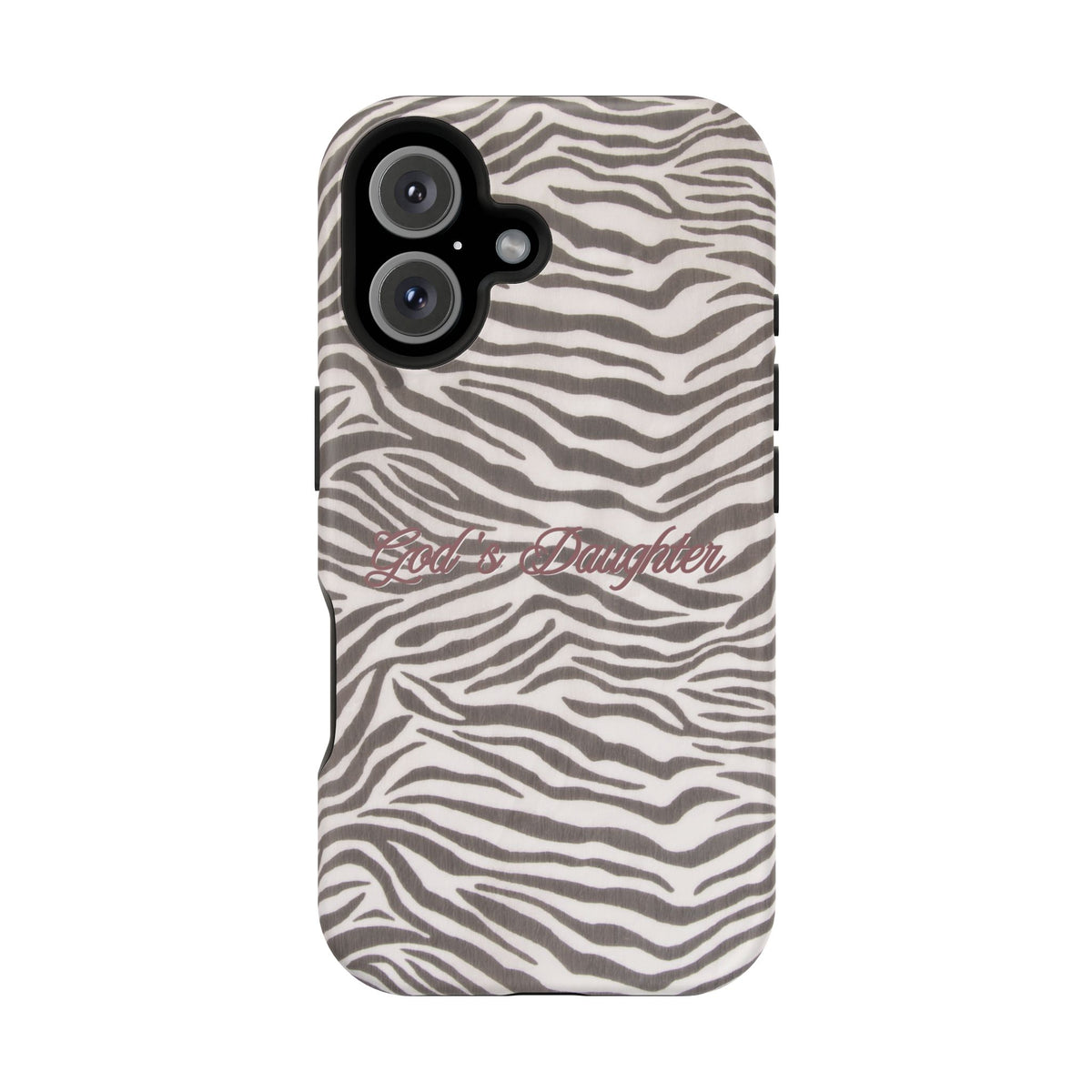 God's Daughter Zebra Stripe MagSafe Phone Case
