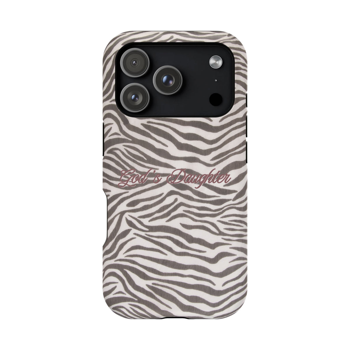 God's Daughter Zebra Stripe MagSafe Phone Case