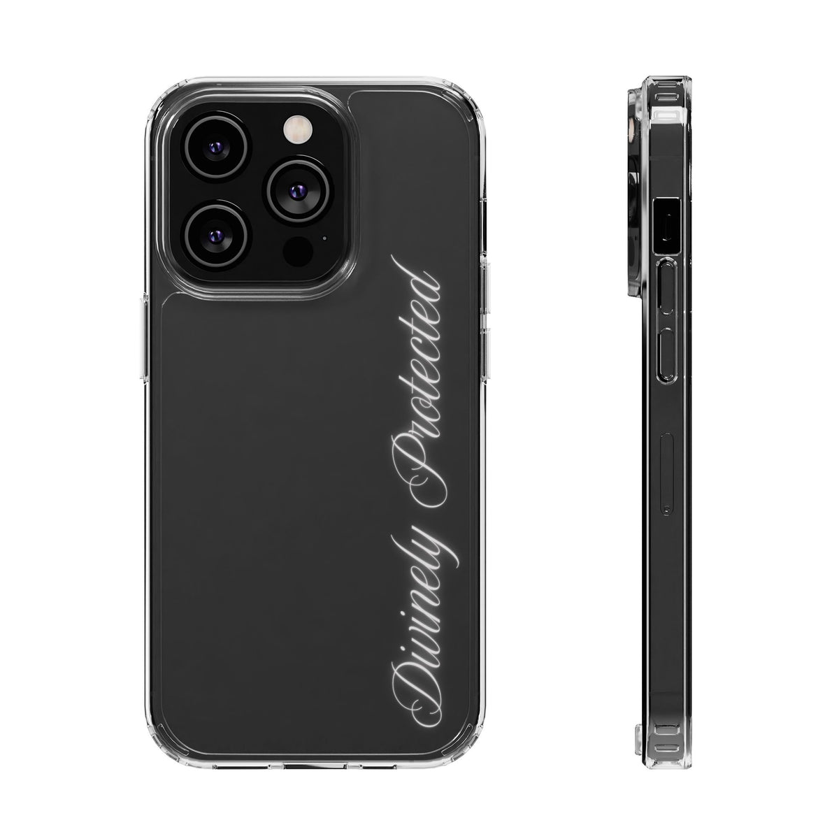 Divinely Protected Clear Phone Case