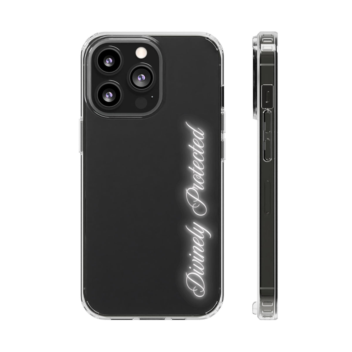 Divinely Protected Clear Phone Case