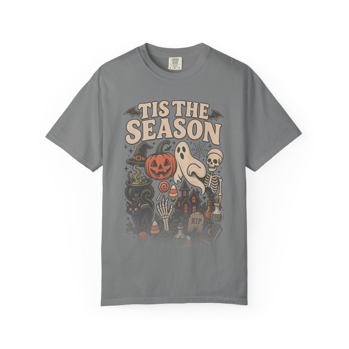 Halloween T-Shirt — 'Tis the Season' Vintage Spooky