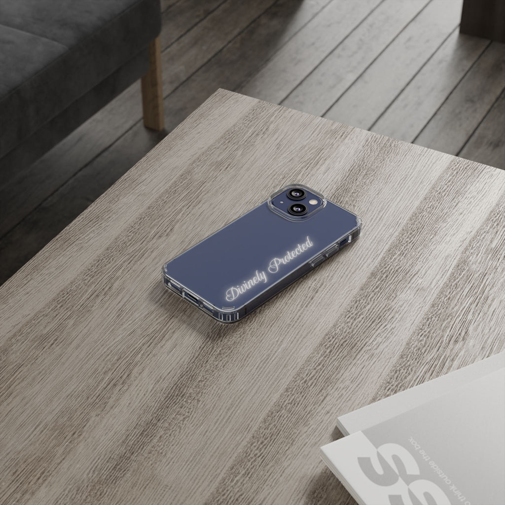 Divinely Protected Clear Phone Case