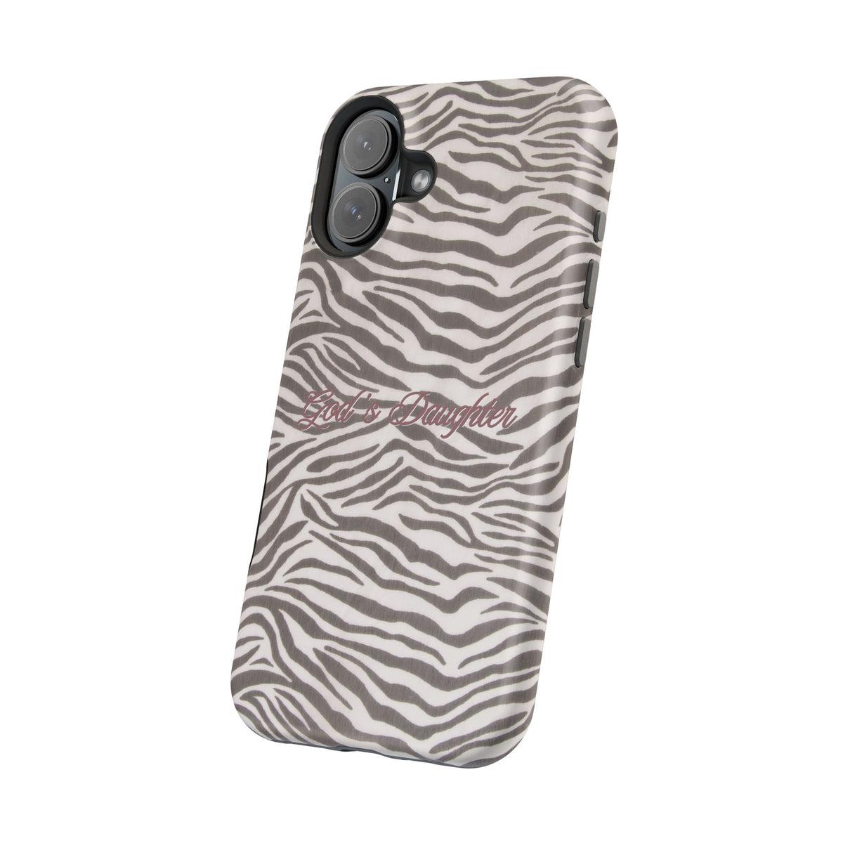 God's Daughter Zebra Stripe MagSafe Phone Case