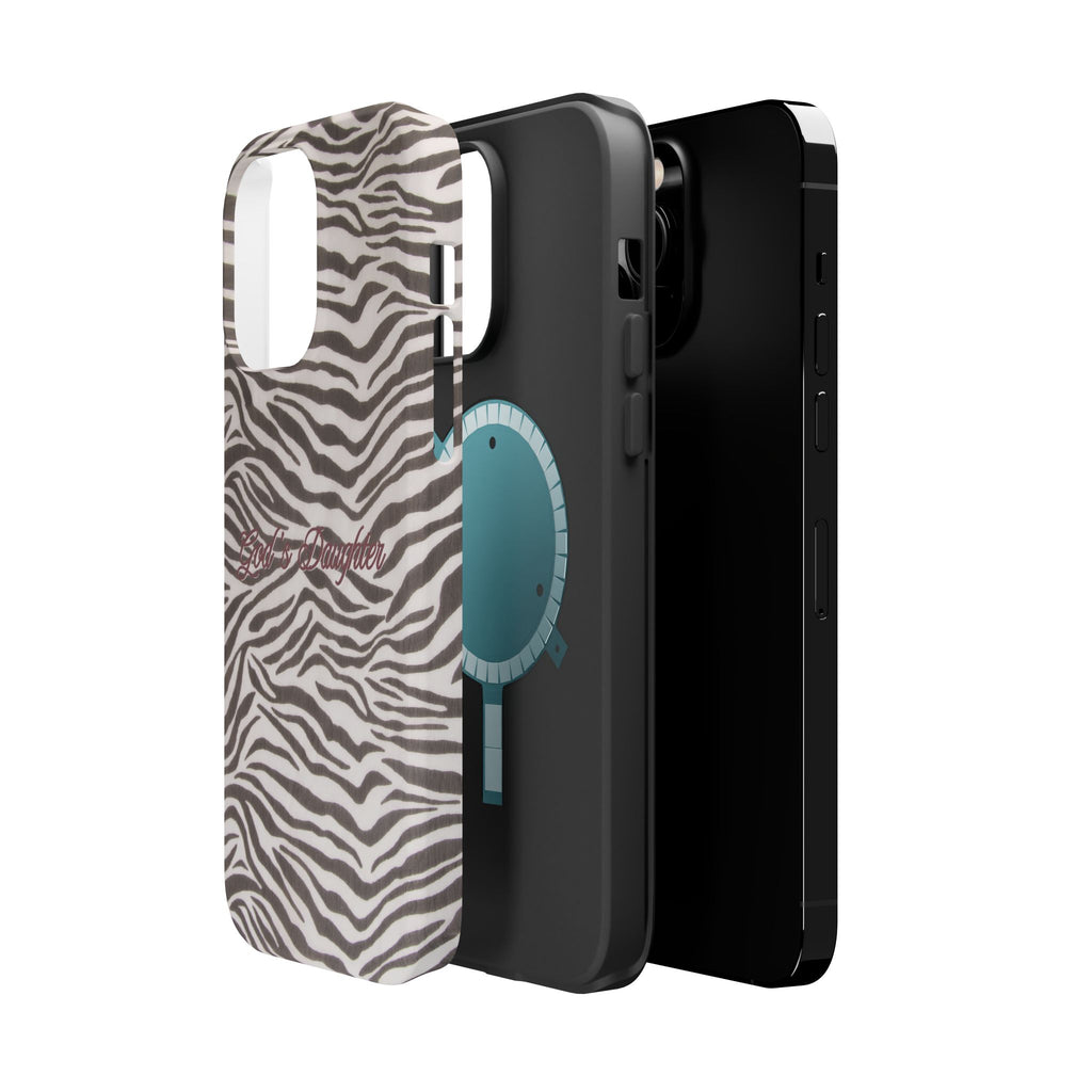 God's Daughter Zebra Stripe MagSafe Phone Case