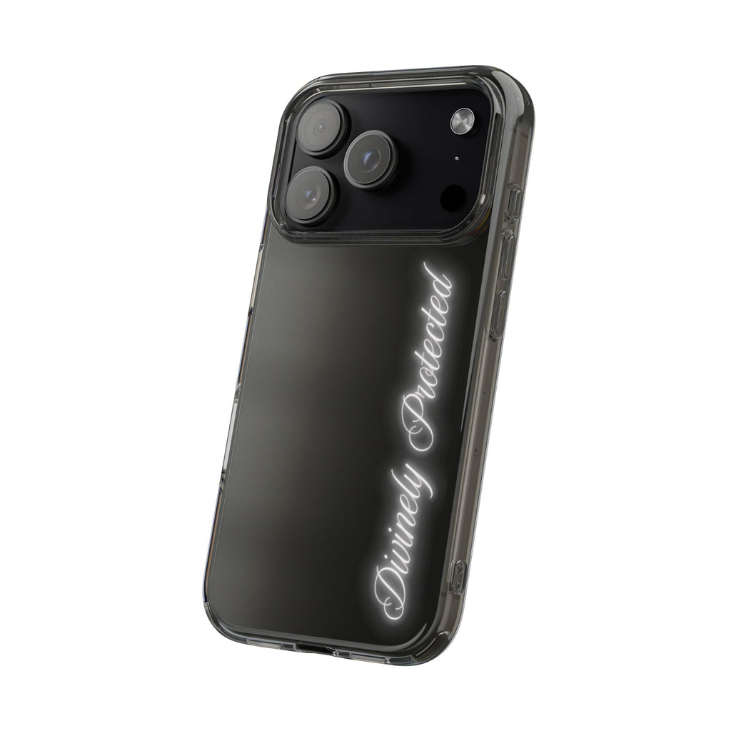 Divinely Protected Clear Phone Case