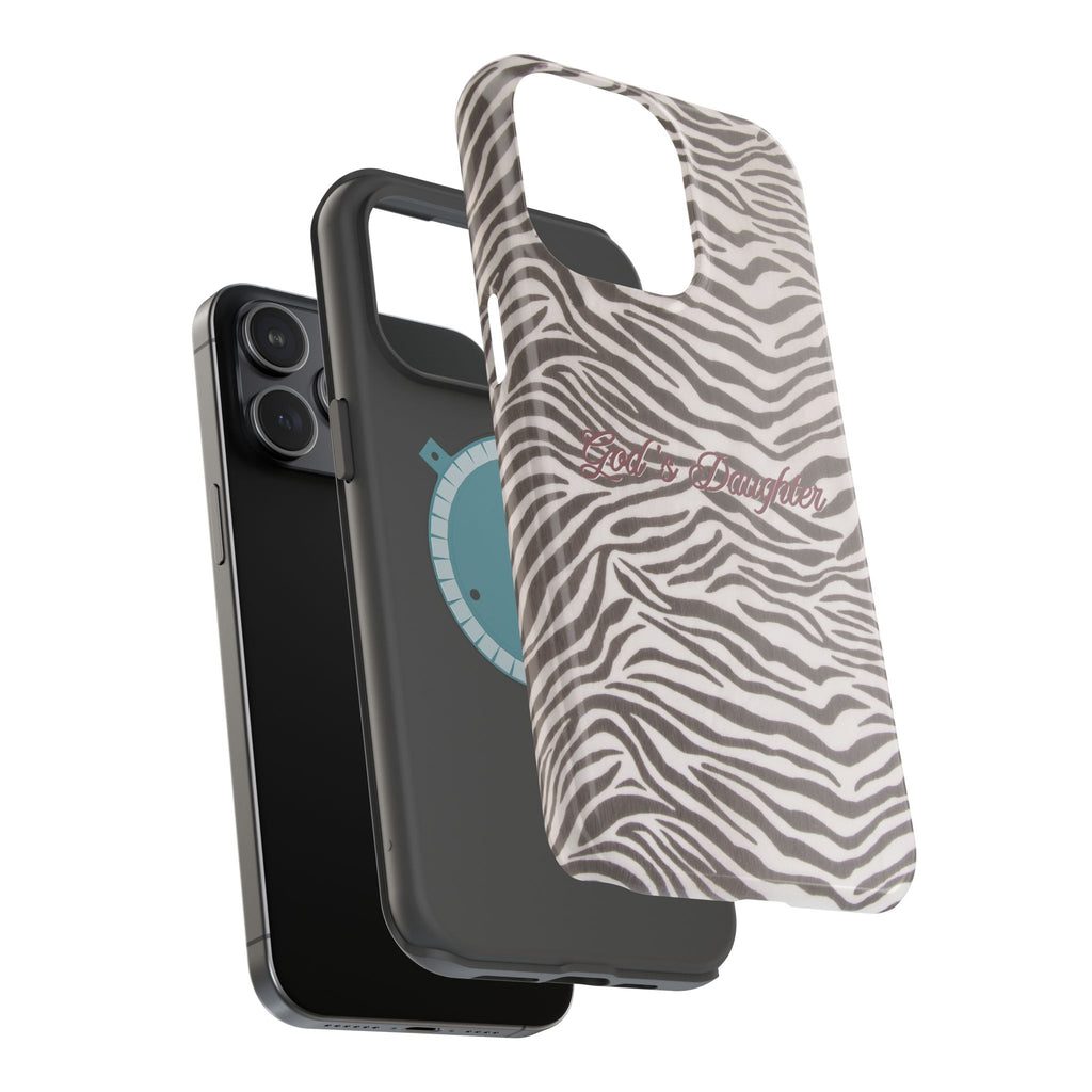 God's Daughter Zebra Stripe MagSafe Phone Case
