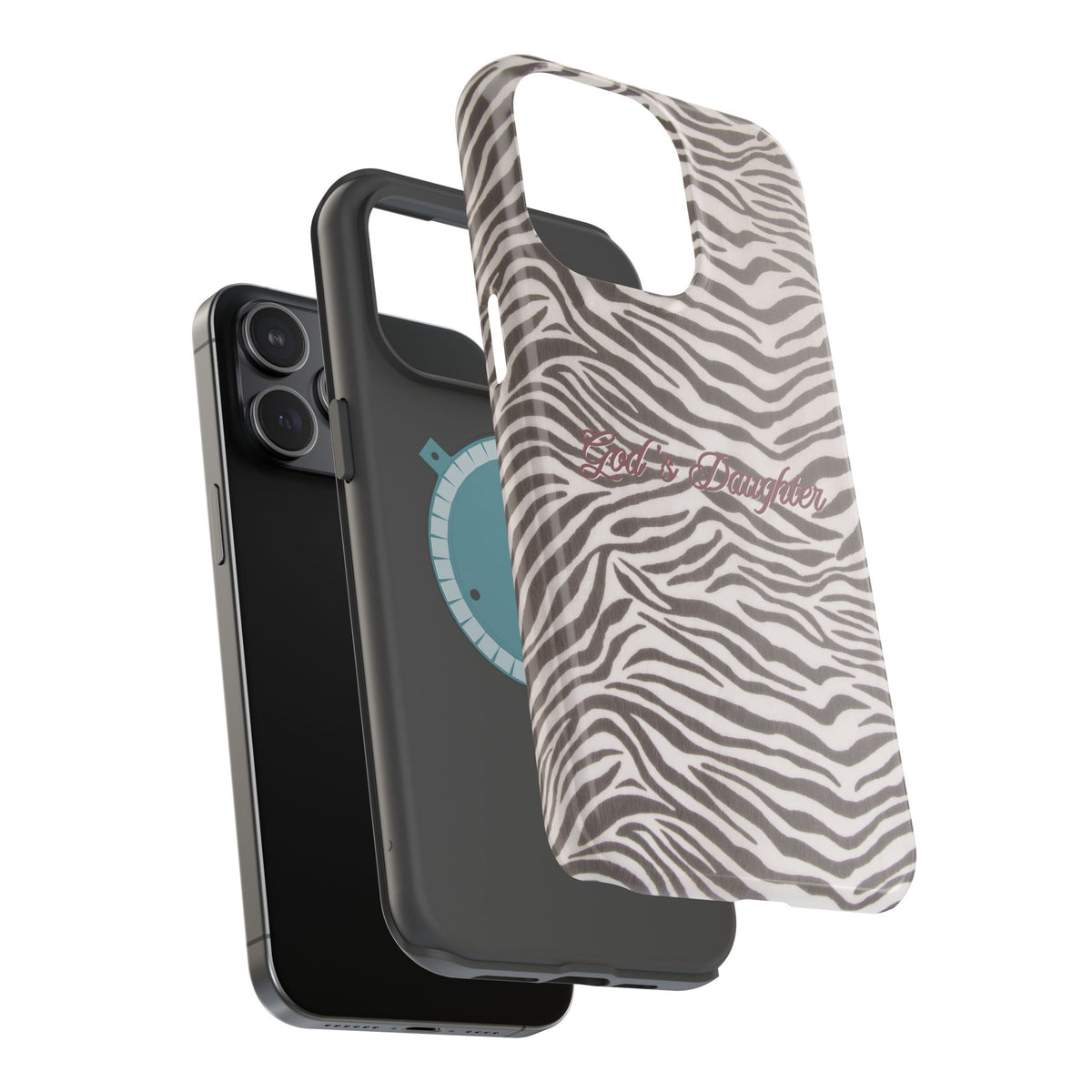 God's Daughter Zebra Stripe MagSafe Phone Case
