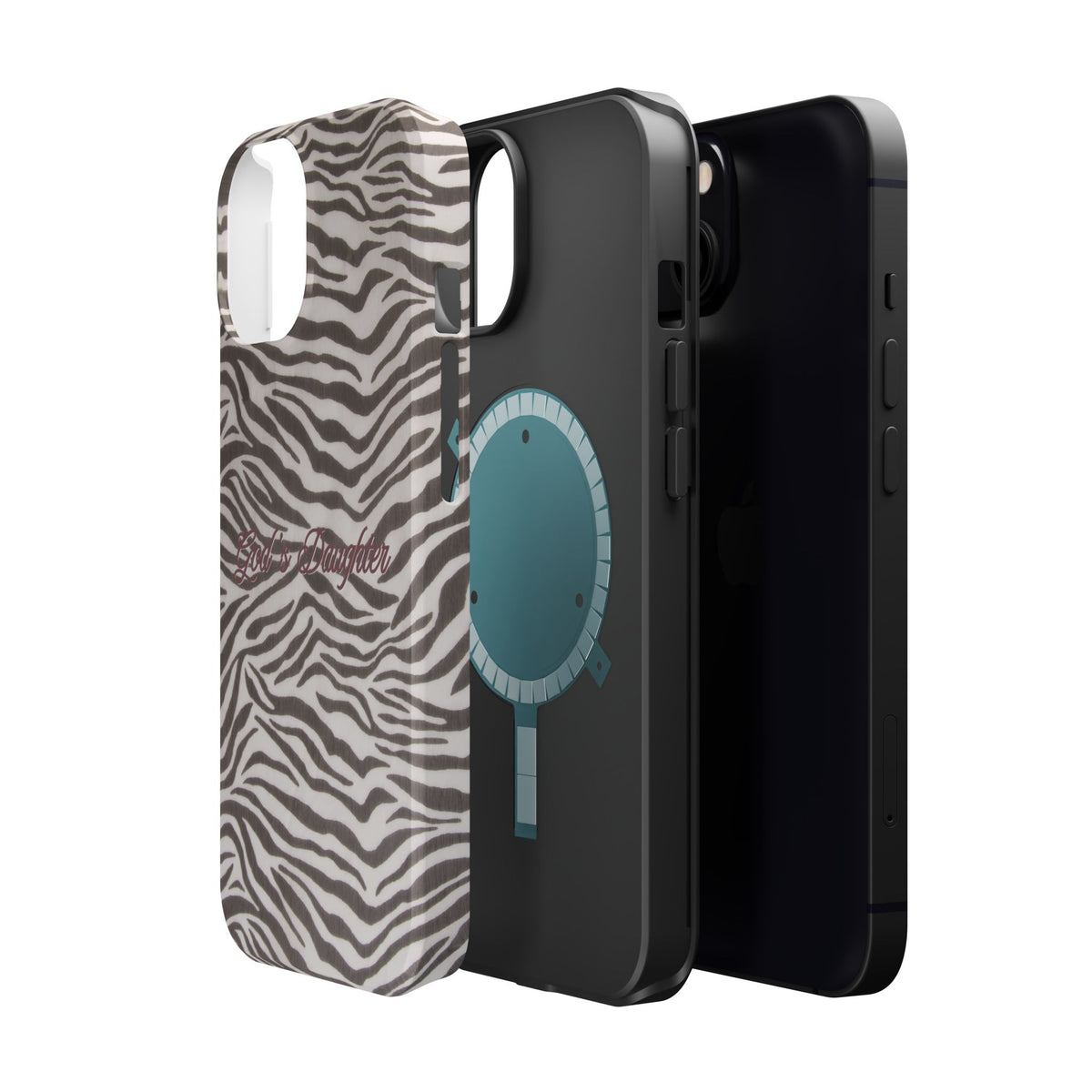 God's Daughter Zebra Stripe MagSafe Phone Case