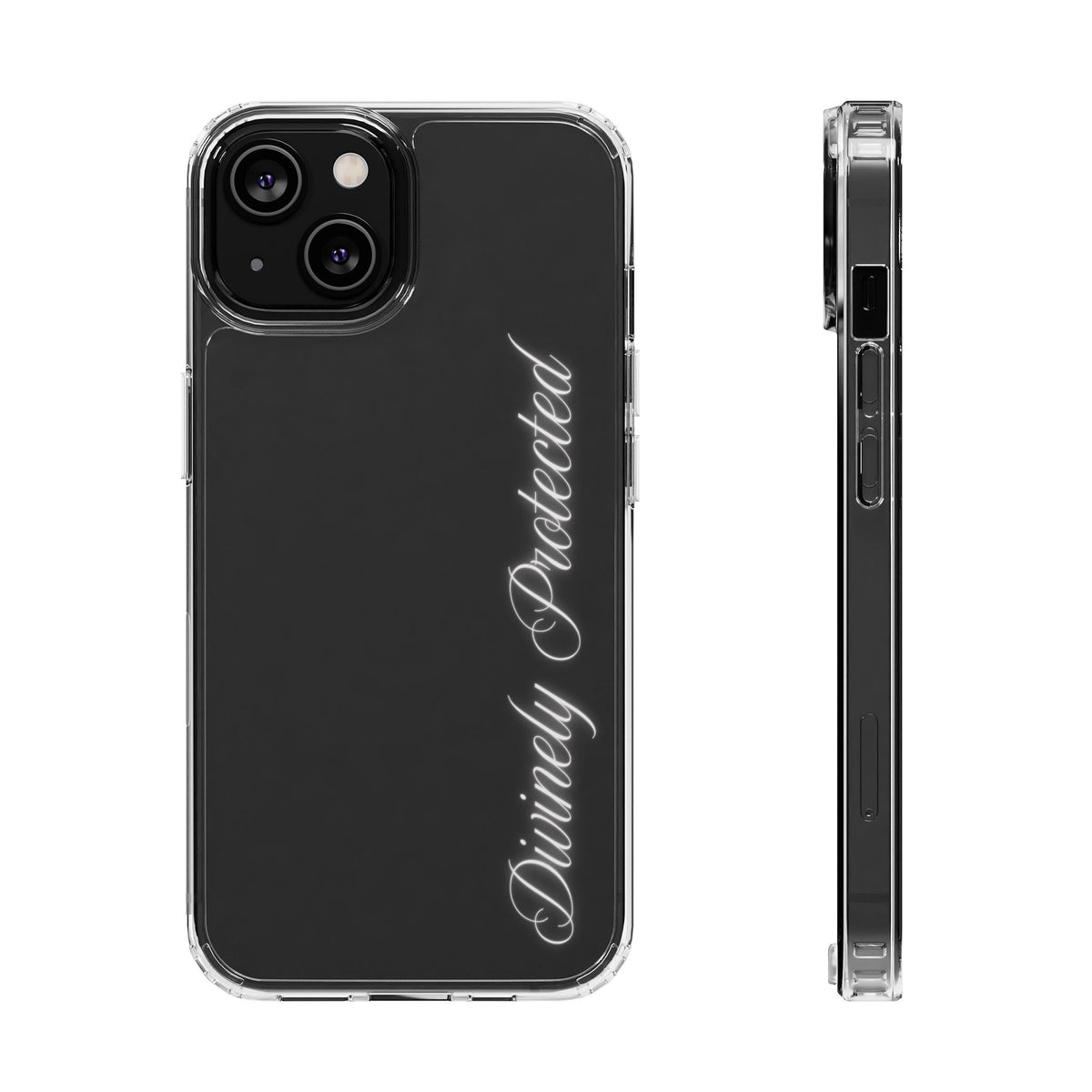 Divinely Protected Clear Phone Case