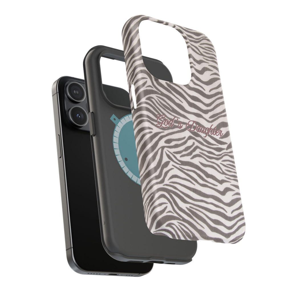 God's Daughter Zebra Stripe MagSafe Phone Case