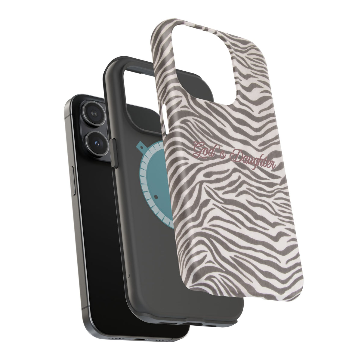 God's Daughter Zebra Stripe MagSafe Phone Case