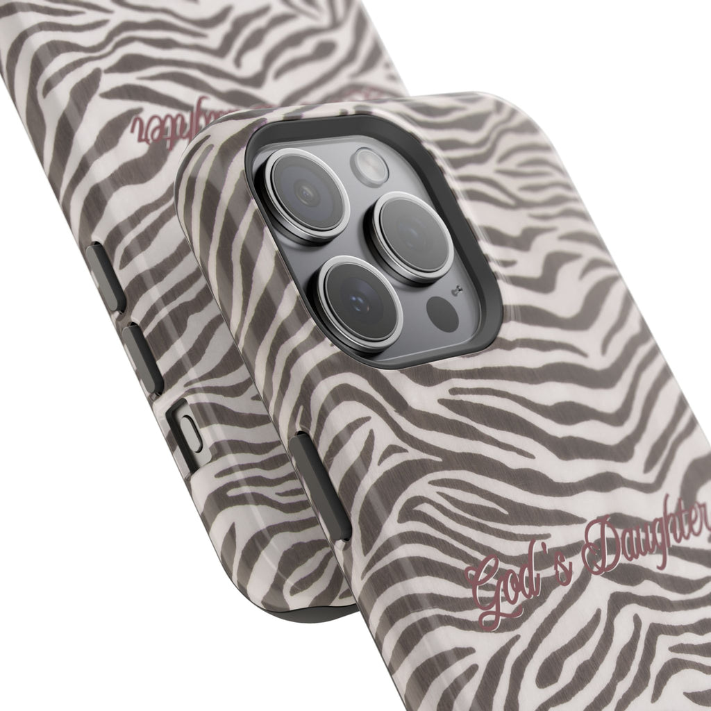 God's Daughter Zebra Stripe MagSafe Phone Case