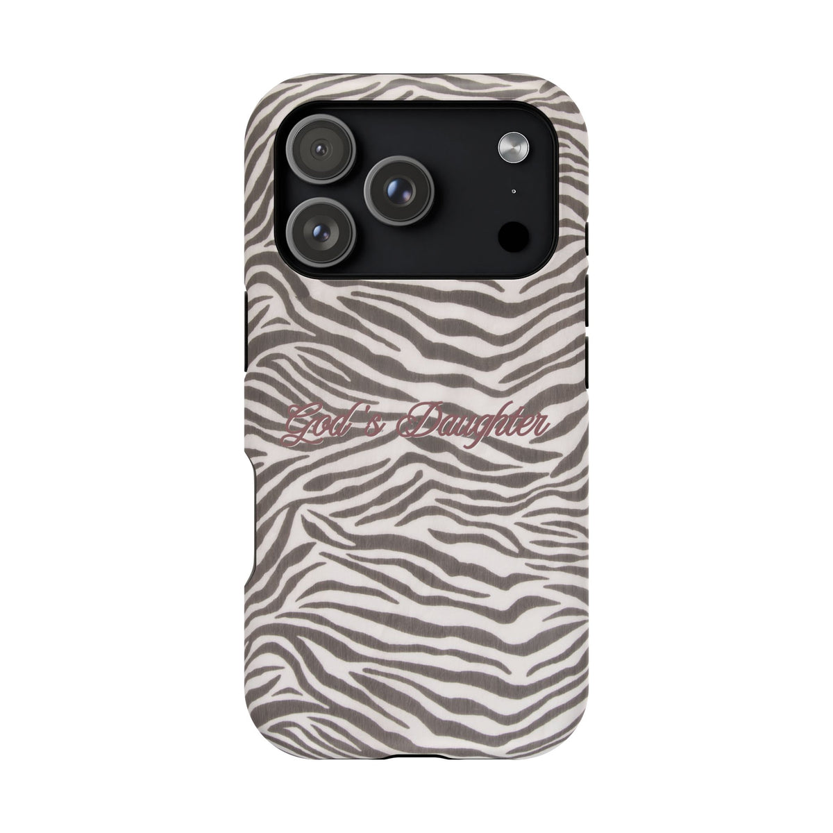 God's Daughter Zebra Stripe MagSafe Phone Case