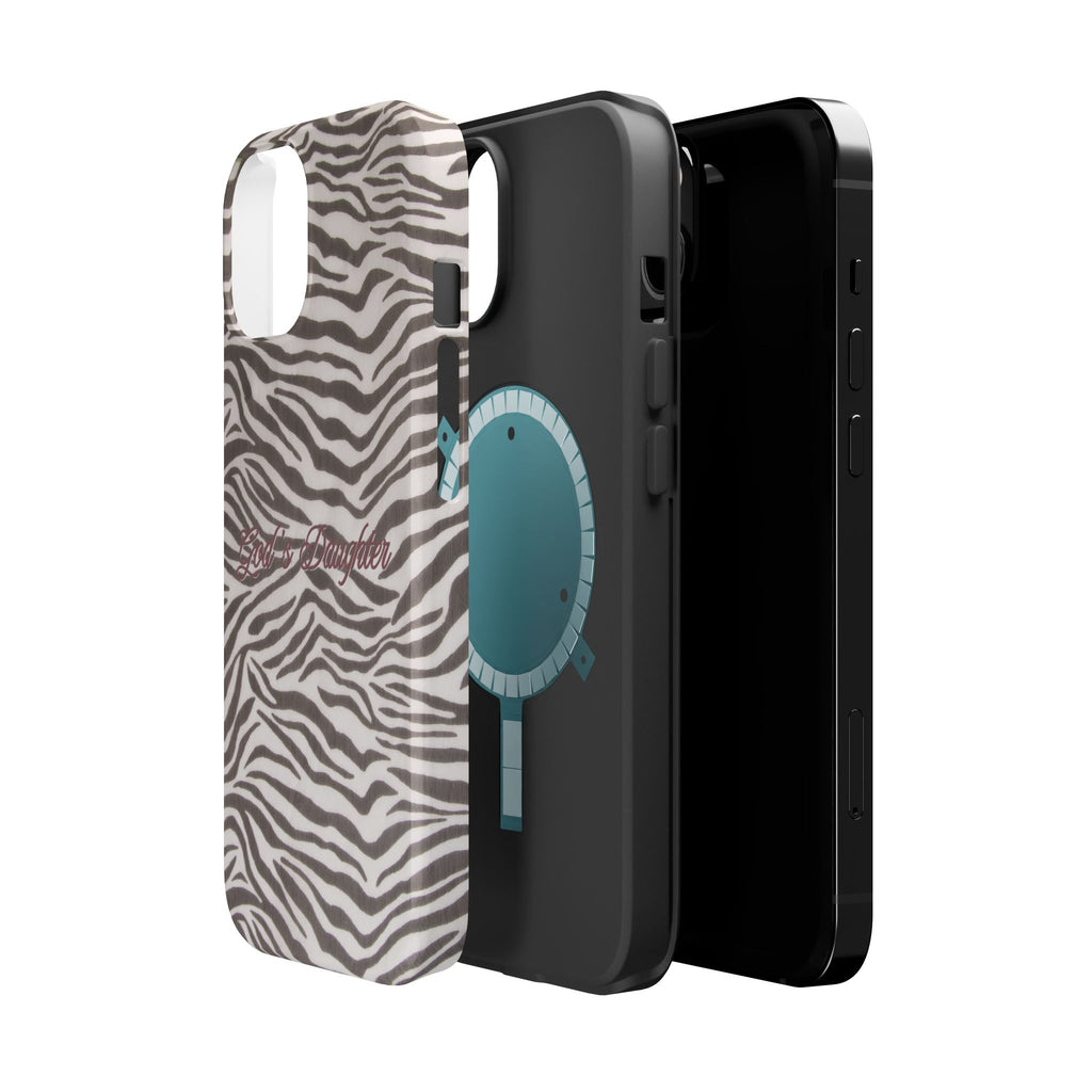 God's Daughter Zebra Stripe MagSafe Phone Case