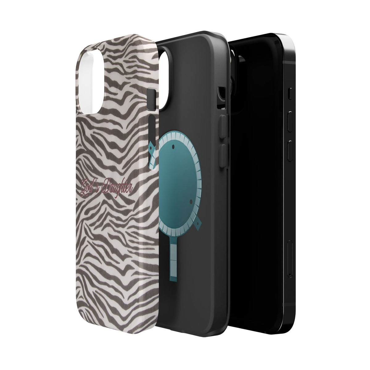 God's Daughter Zebra Stripe MagSafe Phone Case