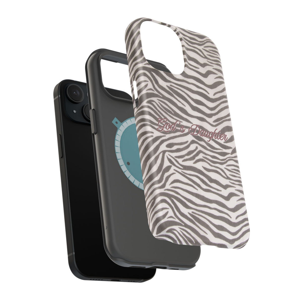 God's Daughter Zebra Stripe MagSafe Phone Case
