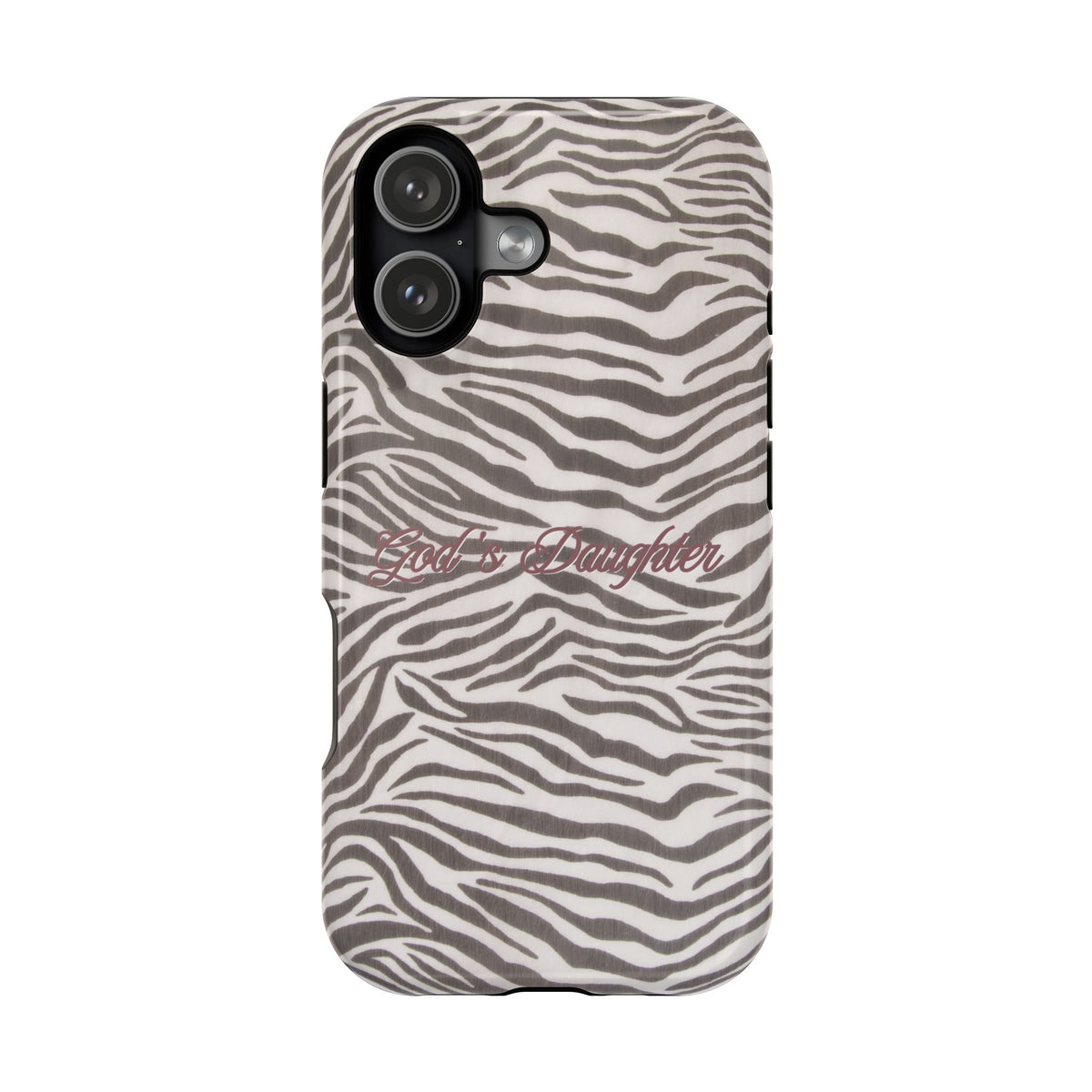 God's Daughter Zebra Stripe MagSafe Phone Case