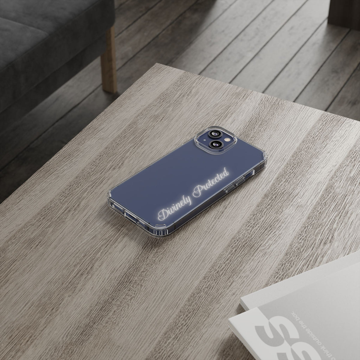 Divinely Protected Clear Phone Case