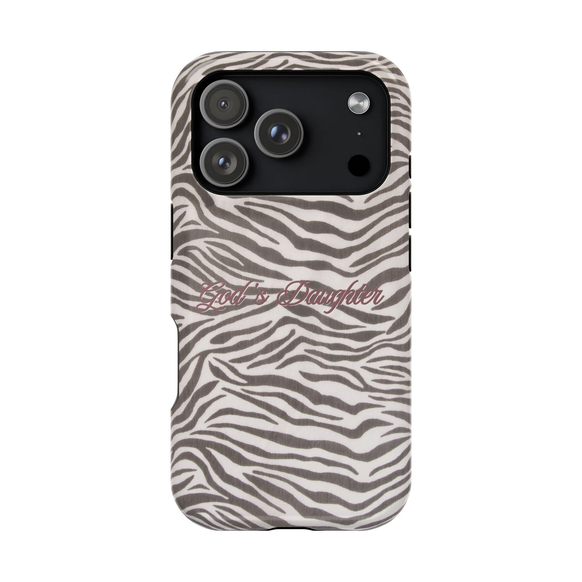 God's Daughter Zebra Stripe MagSafe Phone Case