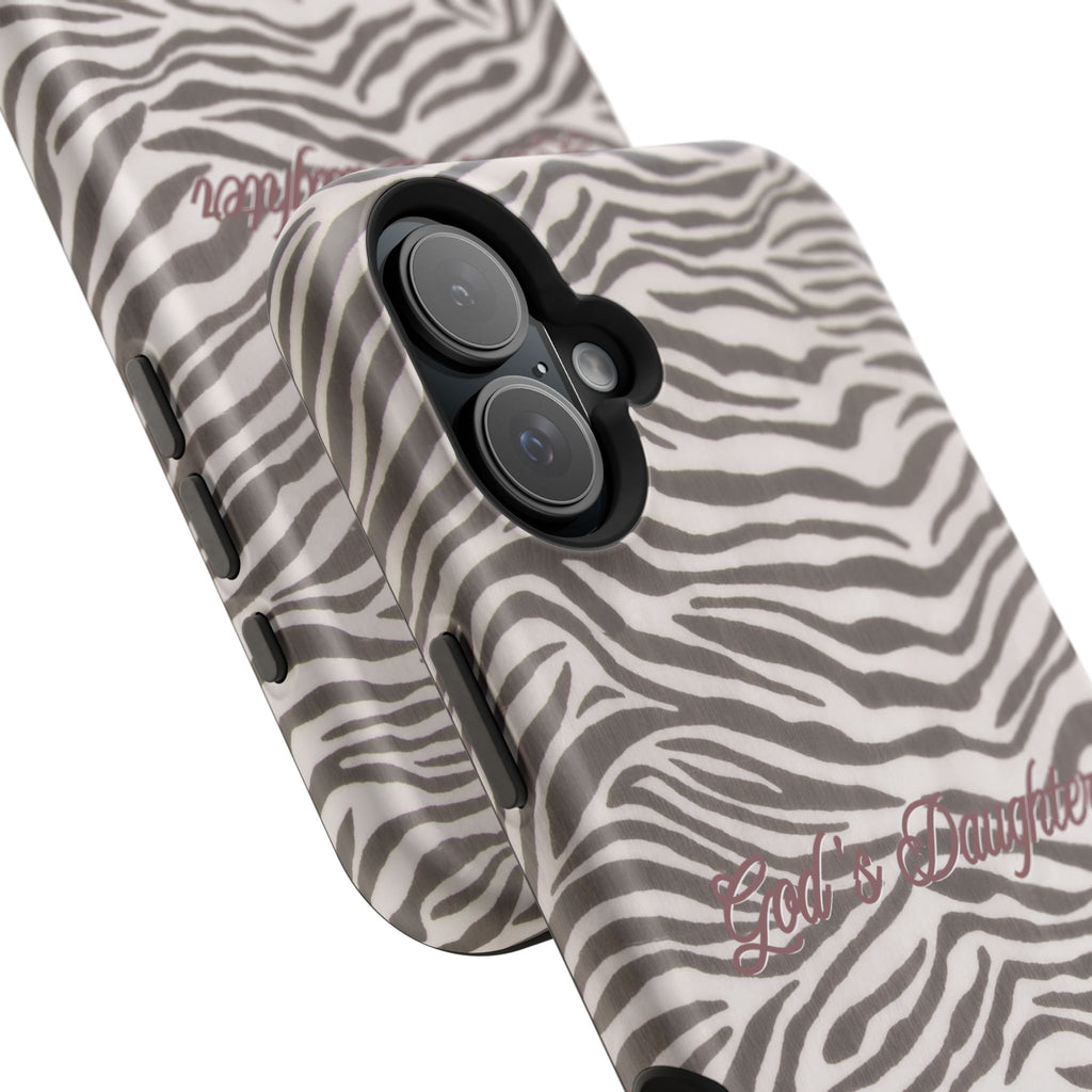 God's Daughter Zebra Stripe MagSafe Phone Case