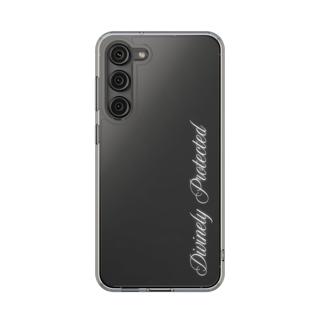 Divinely Protected Clear Phone Case