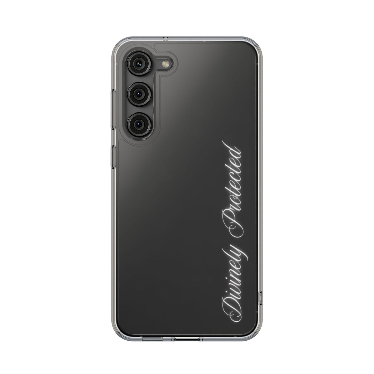 Divinely Protected Clear Phone Case