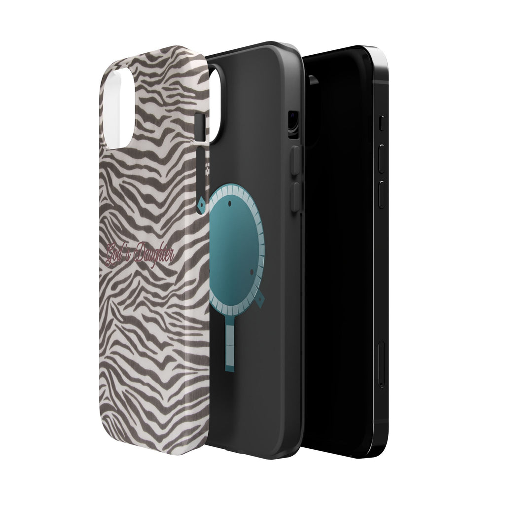 God's Daughter Zebra Stripe MagSafe Phone Case