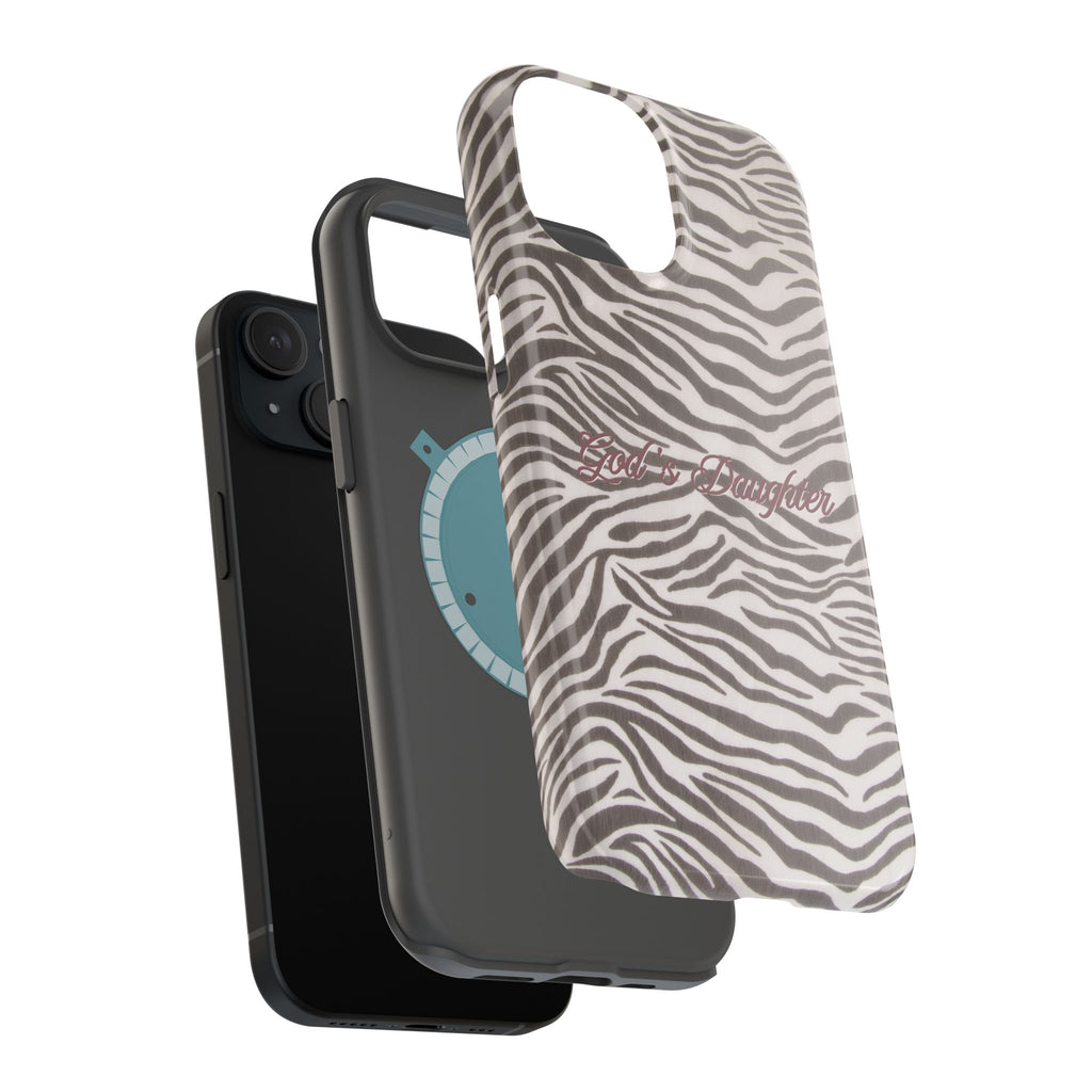 God's Daughter Zebra Stripe MagSafe Phone Case