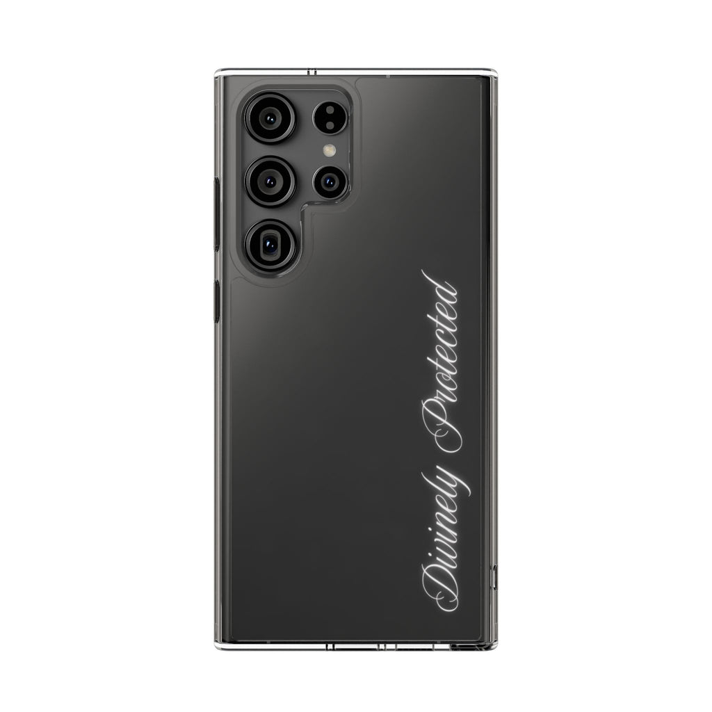 Divinely Protected Clear Phone Case