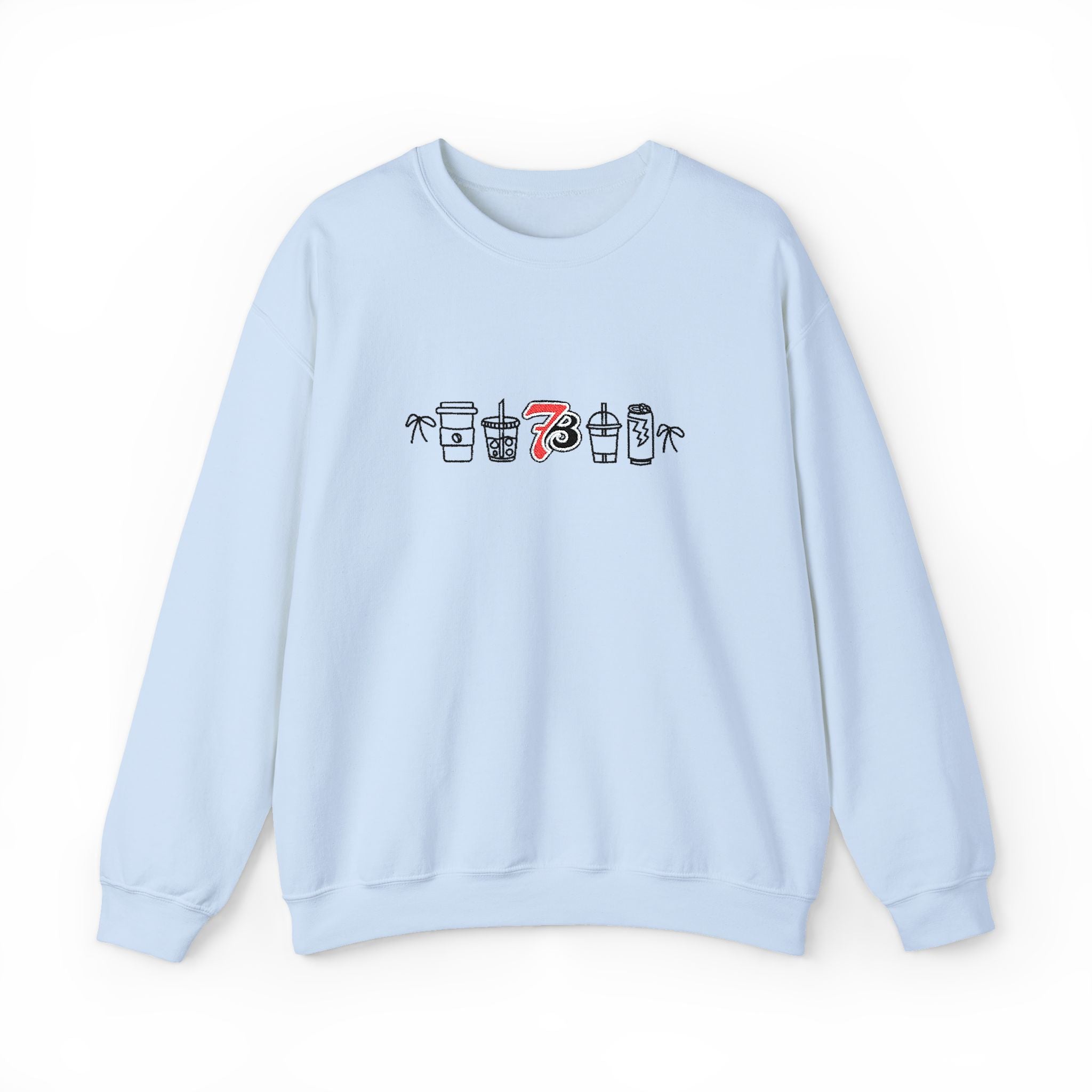 7 Brew Inspired Drink Lineup Sweatshirt