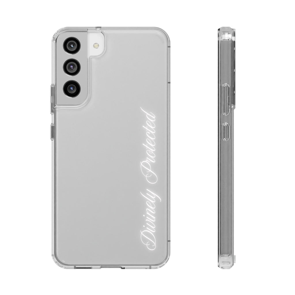 Divinely Protected Clear Phone Case