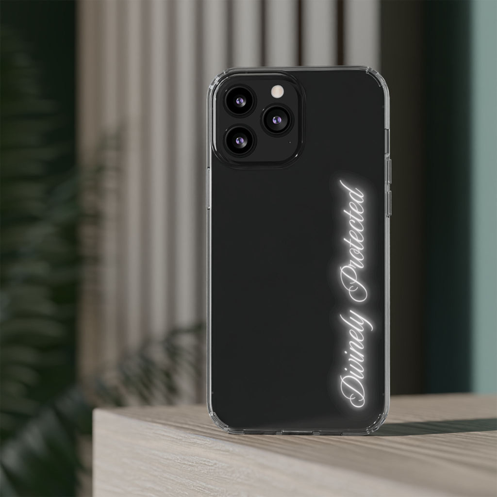 Divinely Protected Clear Phone Case