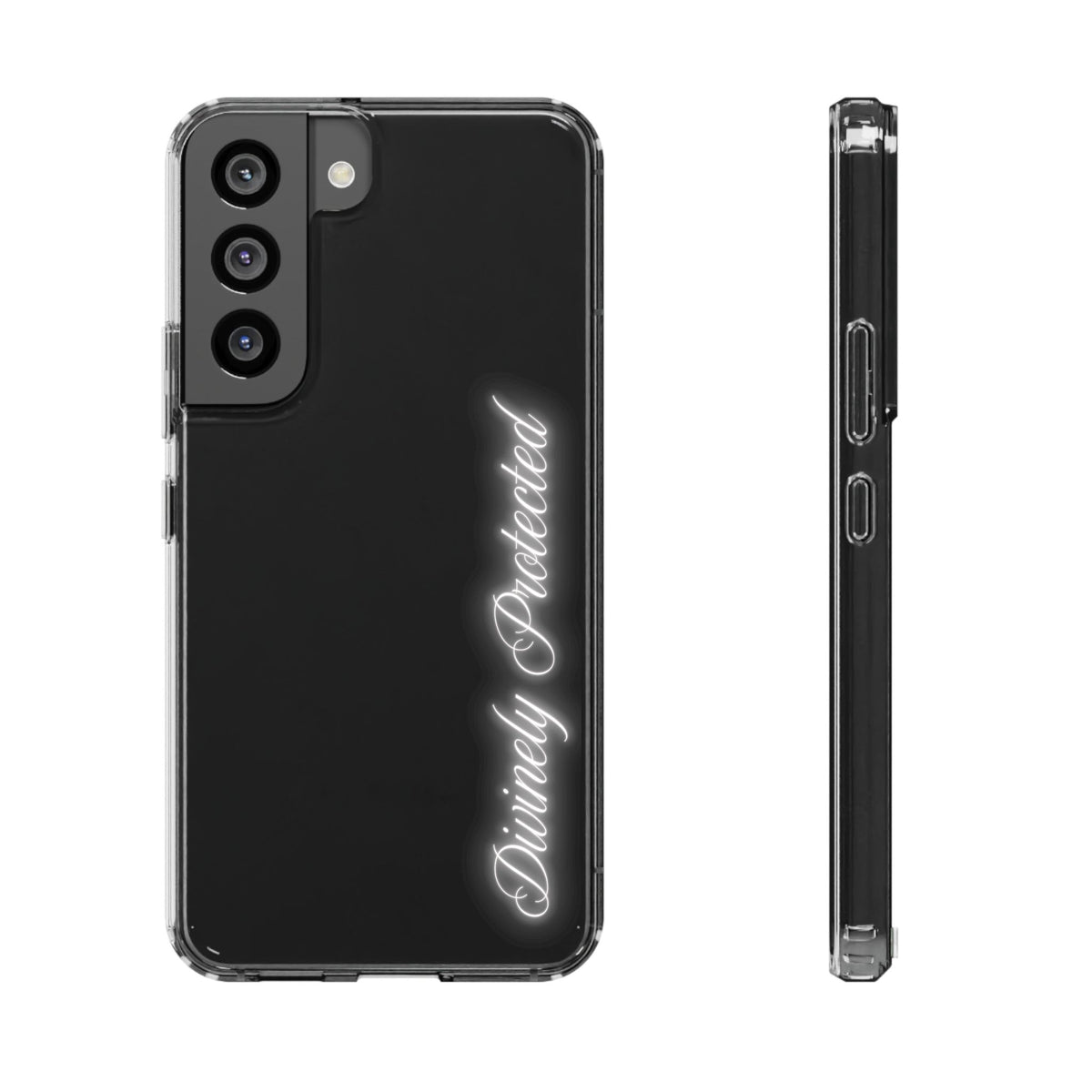 Divinely Protected Clear Phone Case