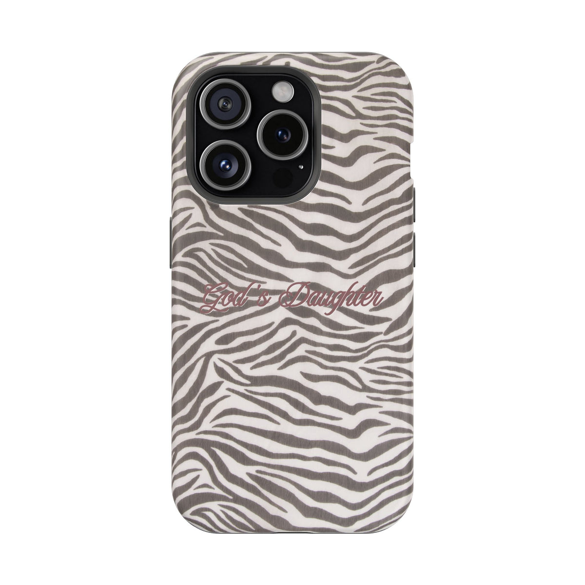 God's Daughter Zebra Stripe MagSafe Phone Case