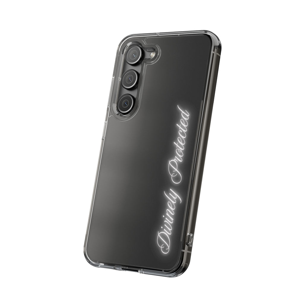 Divinely Protected Clear Phone Case