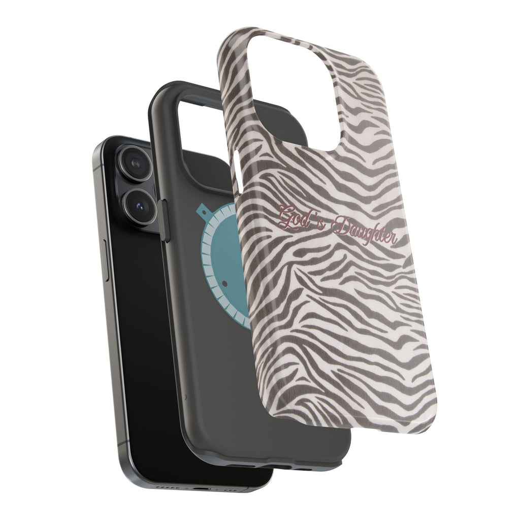 God's Daughter Zebra Stripe MagSafe Phone Case