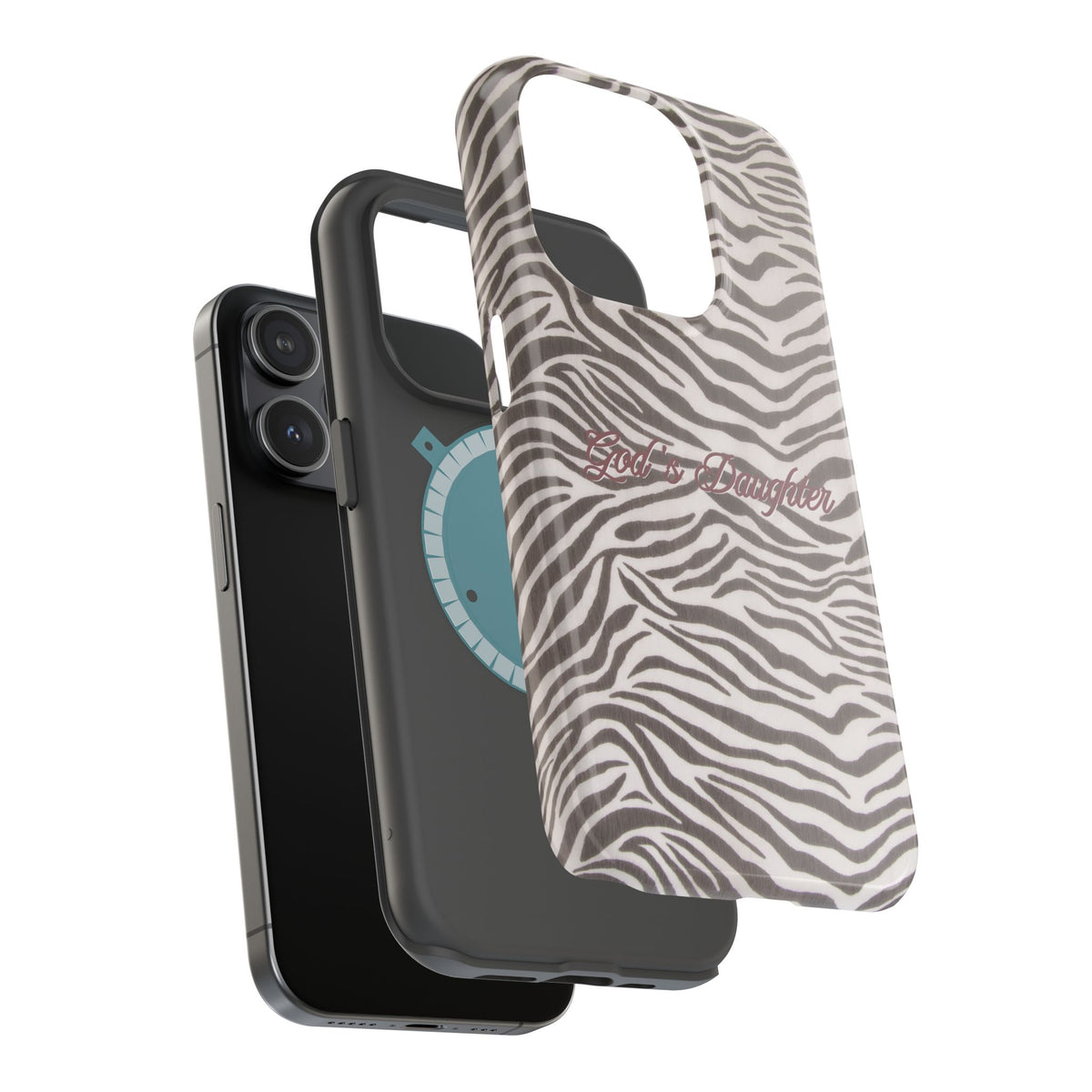 God's Daughter Zebra Stripe MagSafe Phone Case