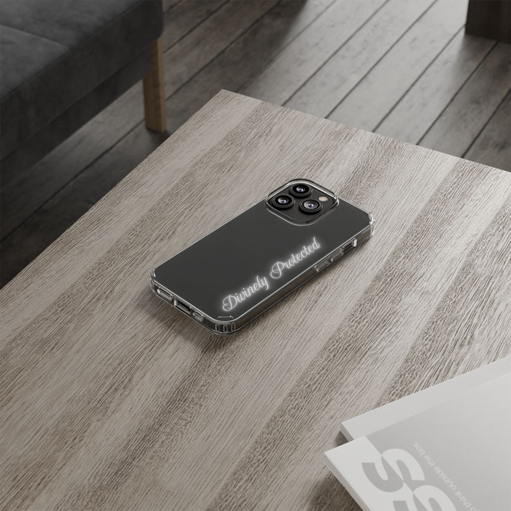 Divinely Protected Clear Phone Case