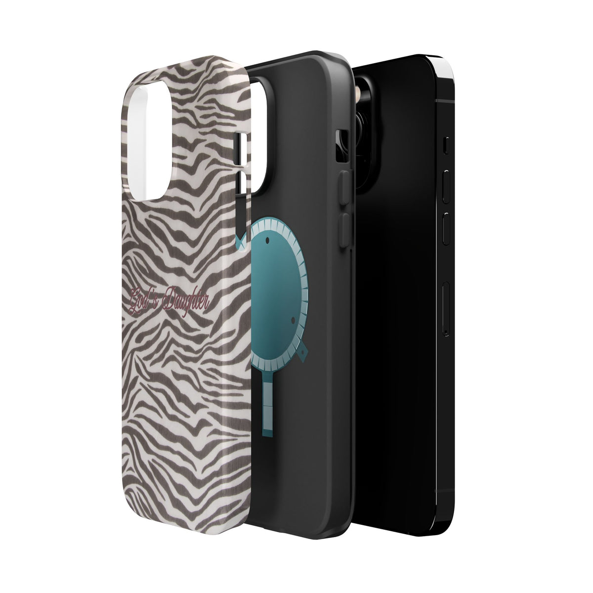 God's Daughter Zebra Stripe MagSafe Phone Case