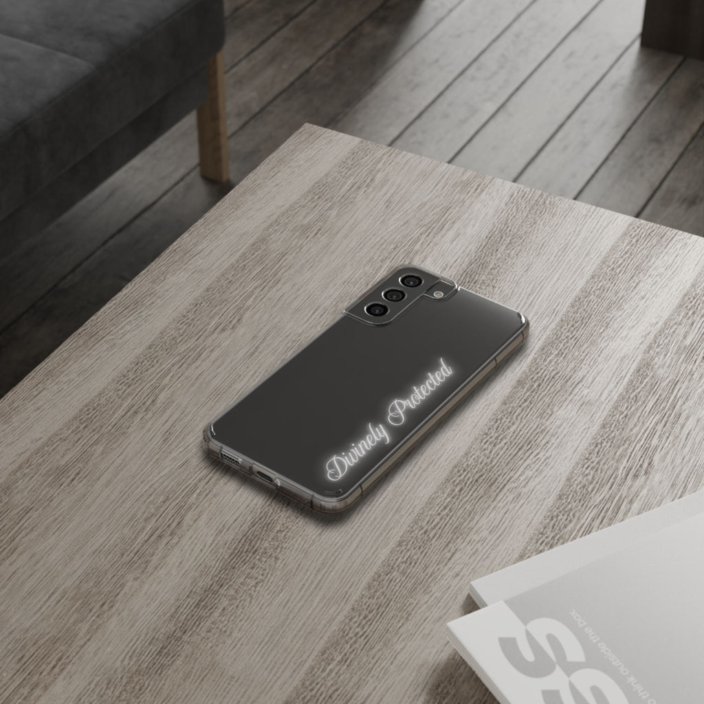 Divinely Protected Clear Phone Case