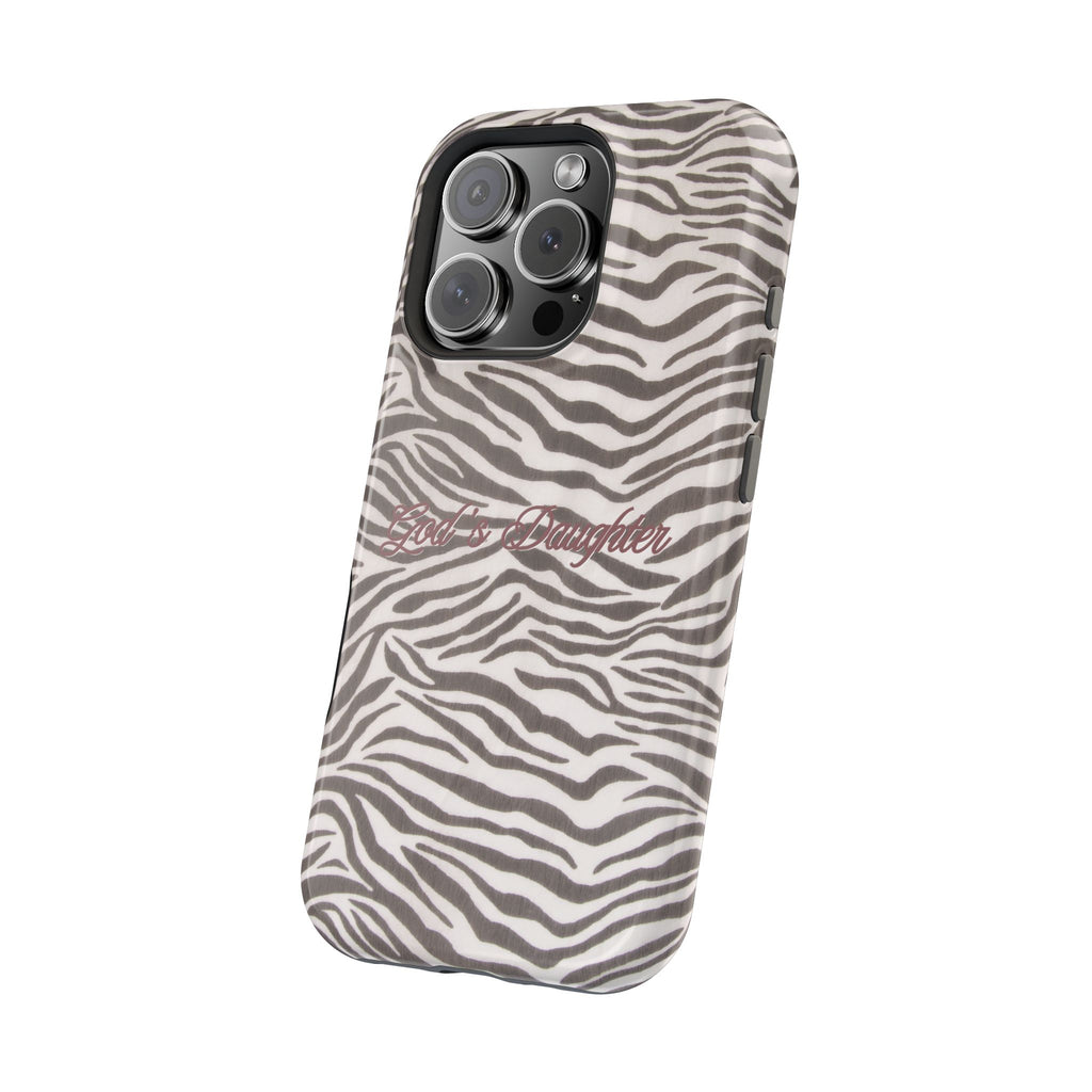 God's Daughter Zebra Stripe MagSafe Phone Case