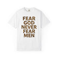 AHAVAH Fear God Never Fear Men Leopard Comfort Tee
