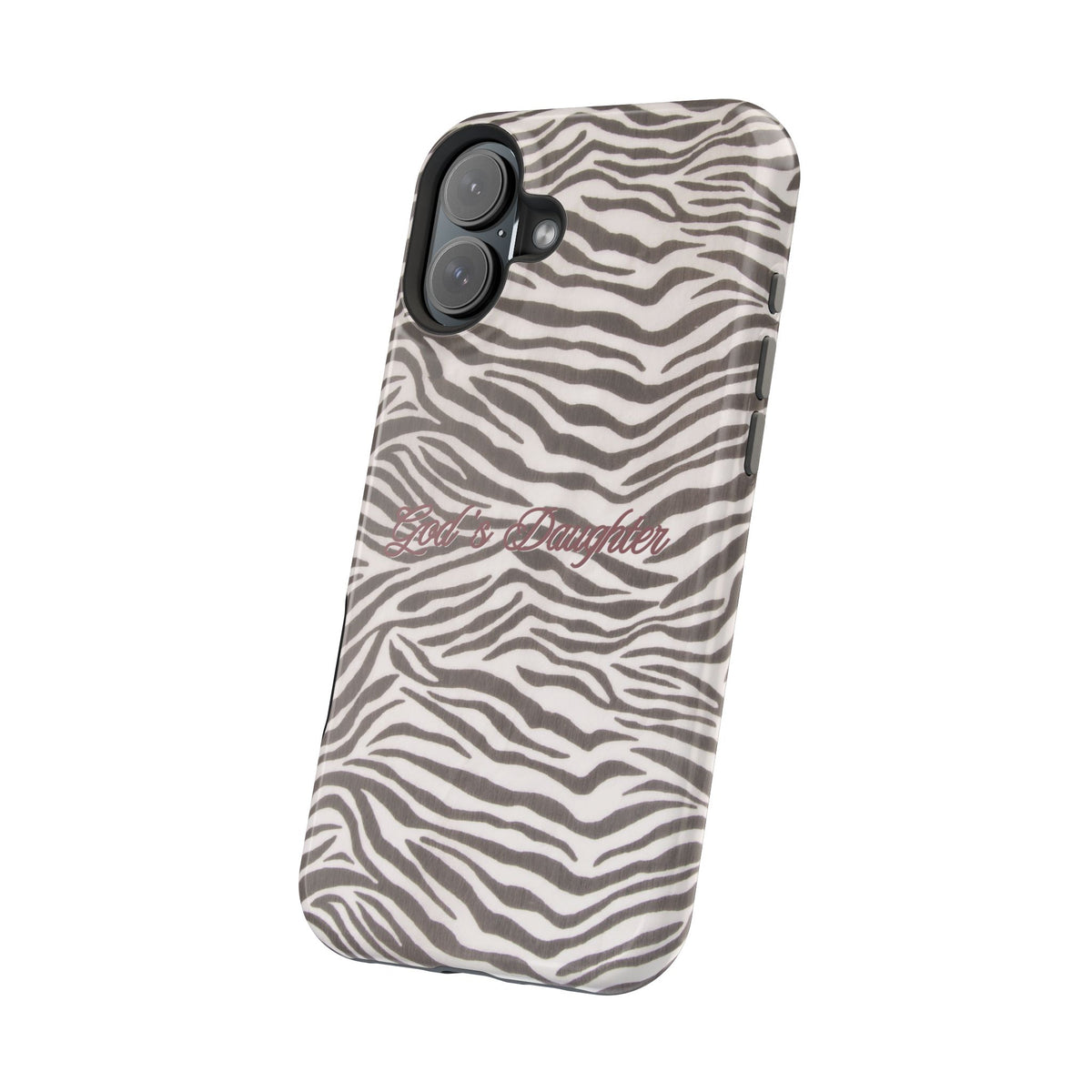 God's Daughter Zebra Stripe MagSafe Phone Case
