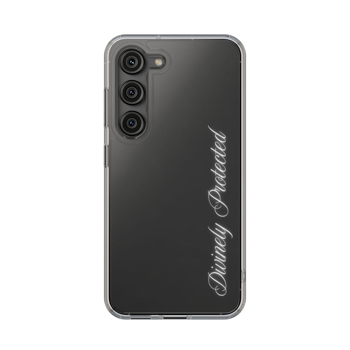 Divinely Protected Clear Phone Case