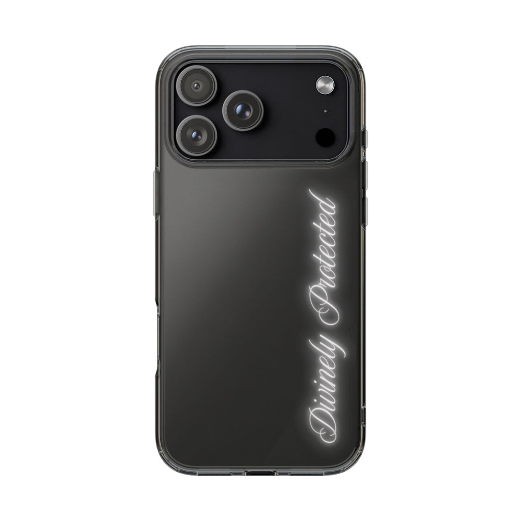 Divinely Protected Clear Phone Case