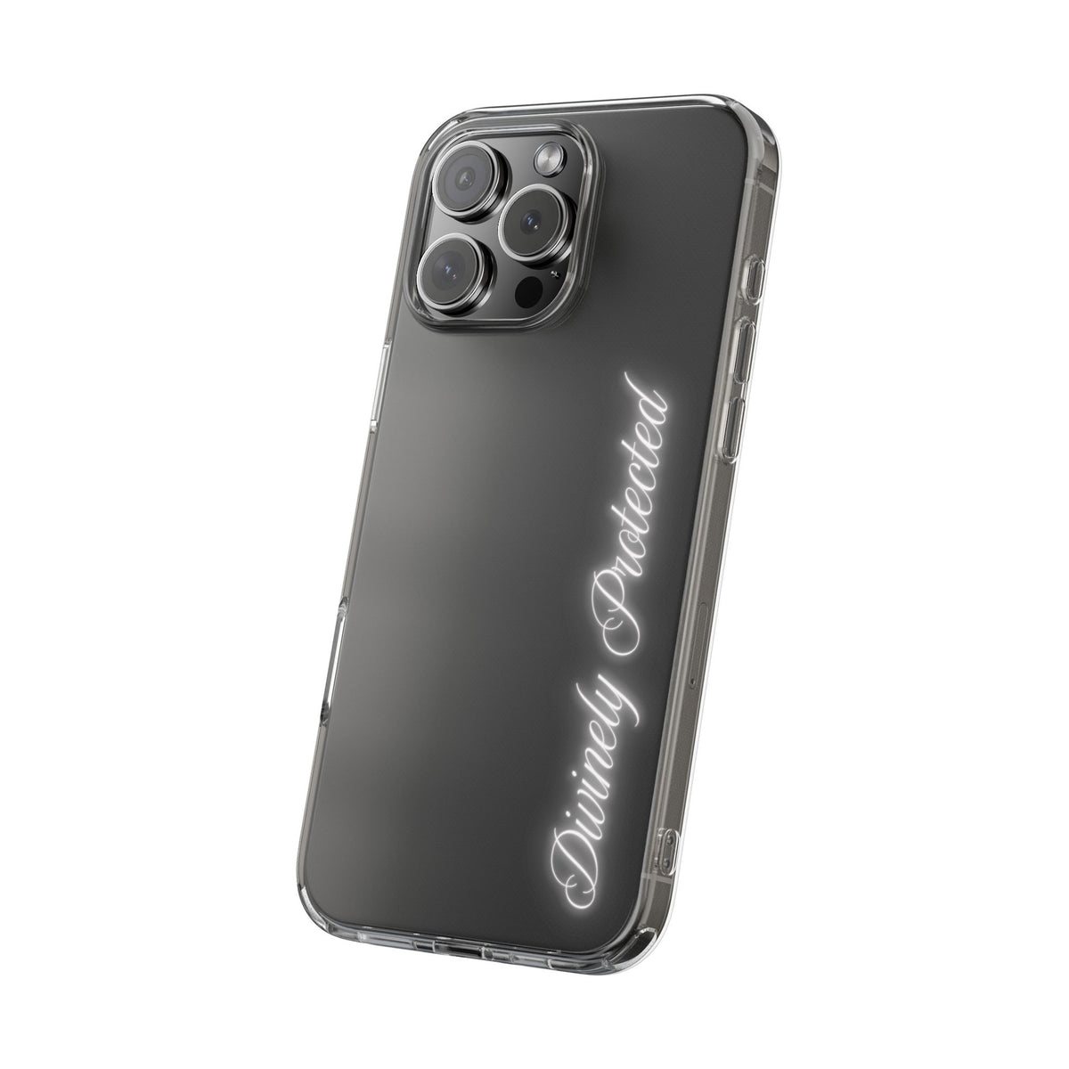 Divinely Protected Clear Phone Case