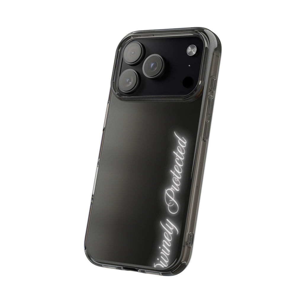 Divinely Protected Clear Phone Case