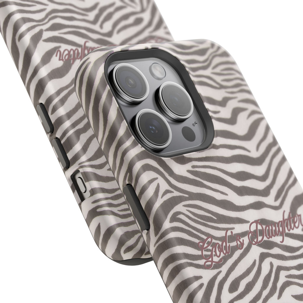 God's Daughter Zebra Stripe MagSafe Phone Case